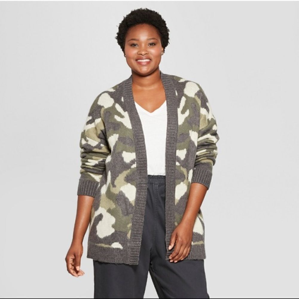 ✨ Universal Thread Open Front Camouflage Cardigan✨ - Picture 7 of 7